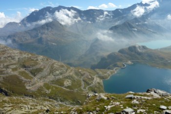 Fantastic Alpine Road in Gran Paradiso National Park - Piemonte - Italy
